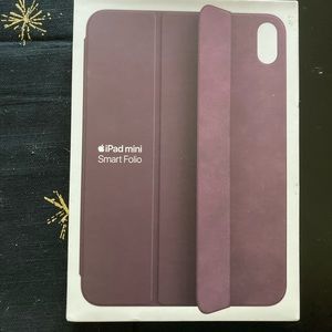 iPad Mini 6 Smart Folio (Dark Cherry)